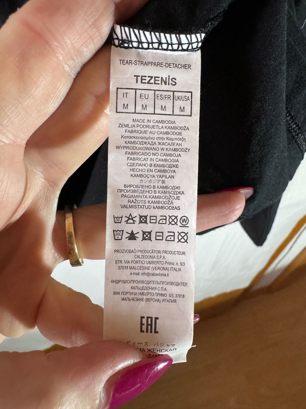 Maglioni & Felpe: Schwarzer Pullover mit Rüschen von Tezenis Gr. M – Usato da Grosswangen venduto da second_hand_dress 2