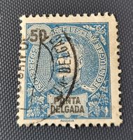 Ponta Delgada 1897 alte briefmarke