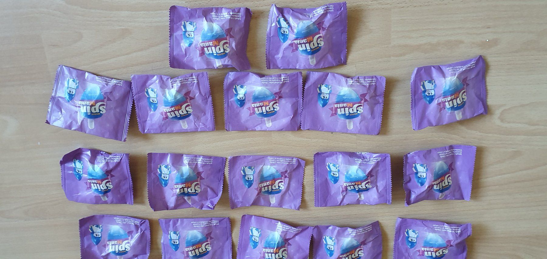 Migros Figuren: Migros, Spin Mania, 22 Päckli, neu – Neu und originalverpackt aus Rheineck von Jmurmeli 2