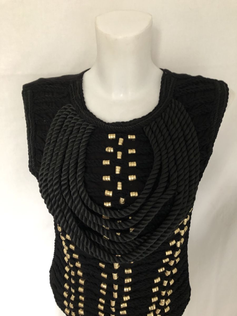 Balmain Tops: Top cordage Balmain x H&M taille 34 comme neuf – Neu (gemäss Beschreibung) aus Coppet von Vanessamode 4