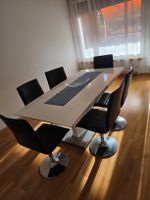 Esstisch weiss Hochglanz 180x90 cm gebrauchter Zustand