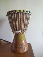 Djembe Senegales - ca. 45 cm hoch, Durchmesser 22 cm