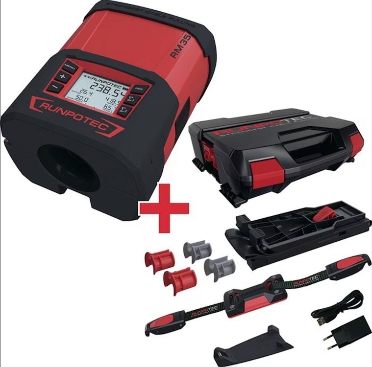 Runpotec 10172 RUNPOMETER RM35 Kabelmessgerät (Neu (gemäss Beschreibung ...