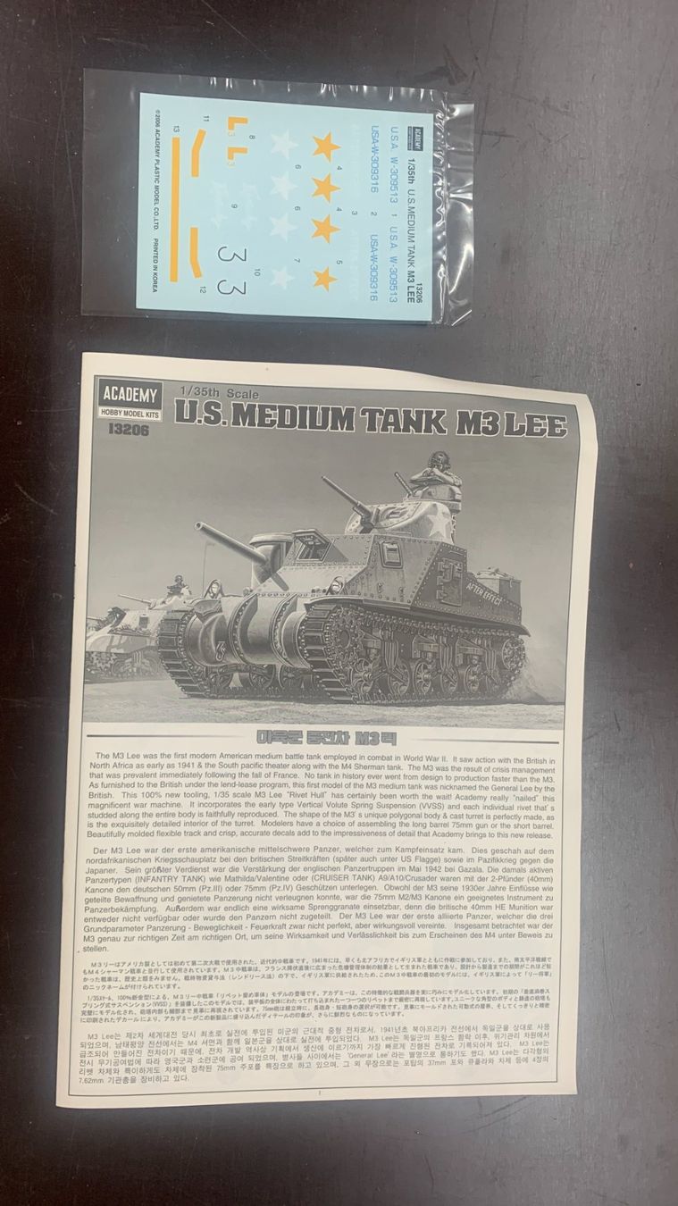 Academy Modellbausätze & Standmodelle: M3 Lee – Neu und originalverpackt aus Bolligen von mar_kv6f 2