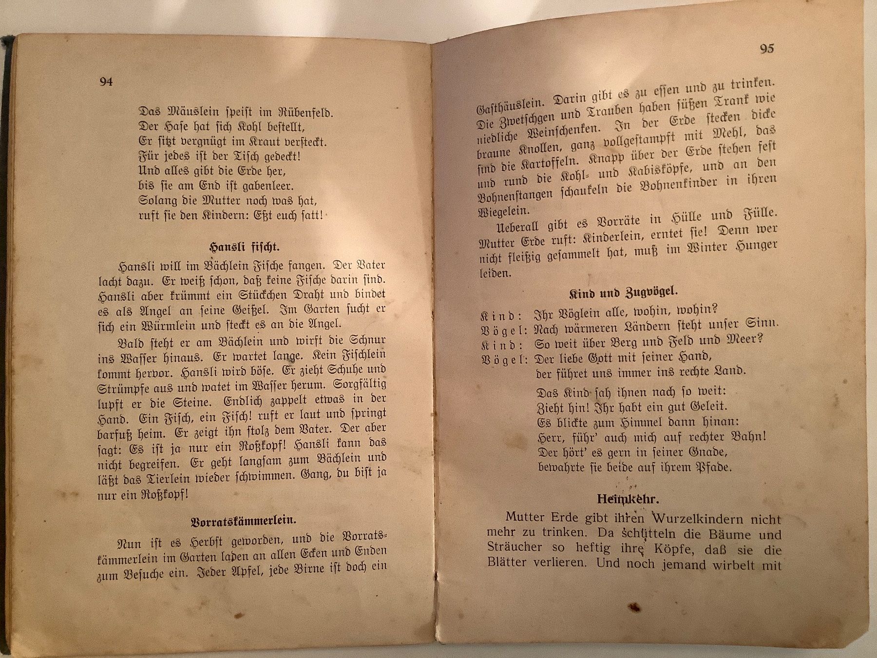 Libri: Antikes Lesebuch von 1935 – Usato da Triesen venduto da boston7 6