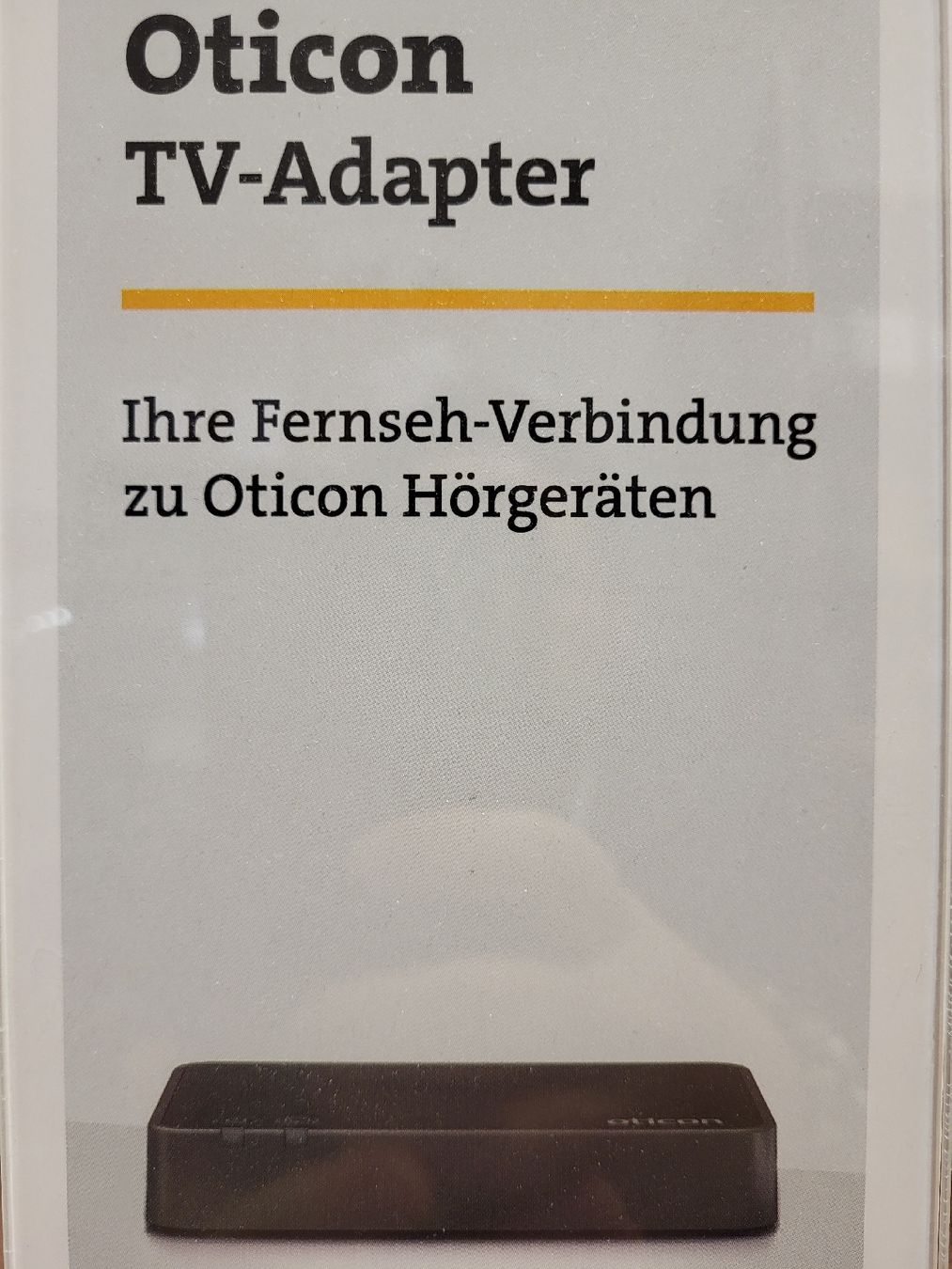 Oticon Attrezzature mediche: Oticon TV Adapter (Hörgeräte) – Nuovo e nell'imballaggio originale da Weinfelden venduto da Michello_Shop 1