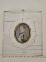 Geschichte Napoleon Bonaparte Miniature Bild Antik Rarität