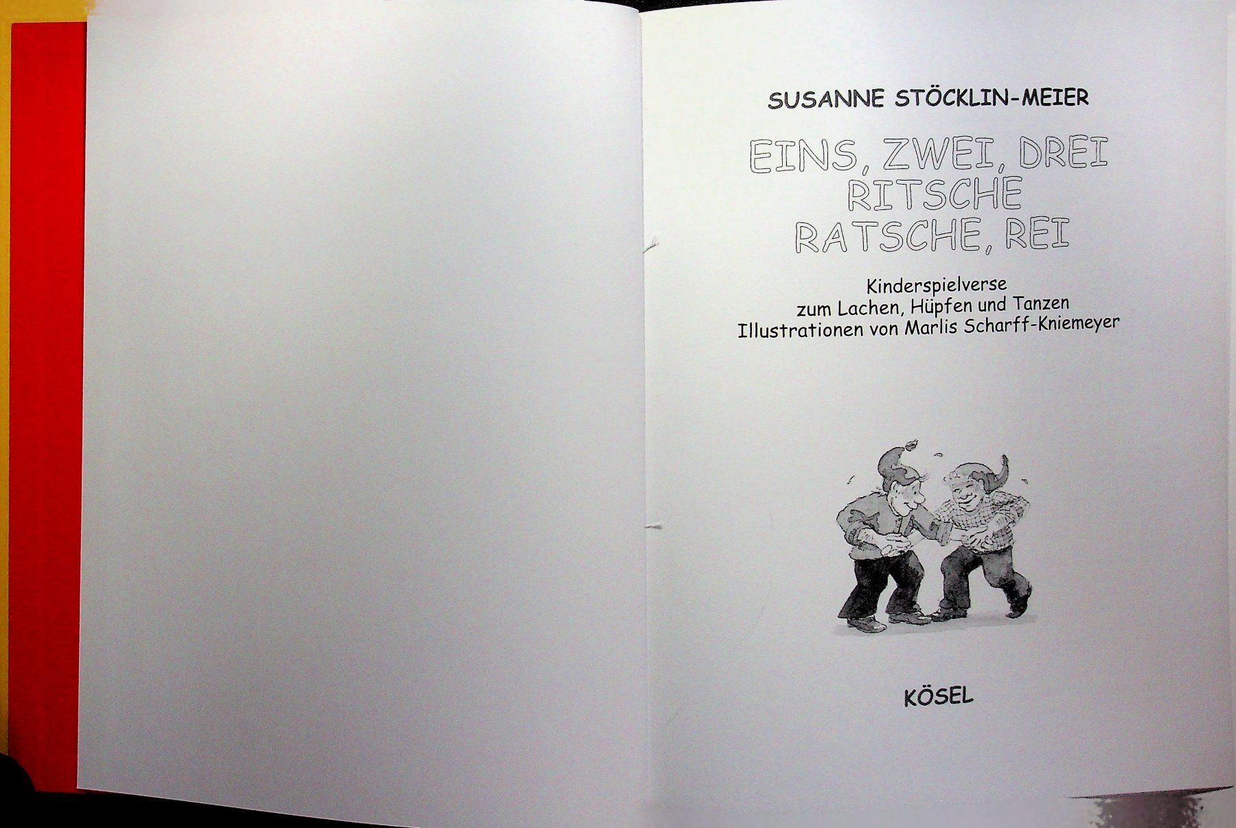 Libri: S. Stöcklin-Meier Eins Zwei Drei Ritsche Ratsche Rei – Usato da Reitnau venduto da Zaomir 2