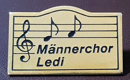 Q759 - Pin Männerchor Ledi