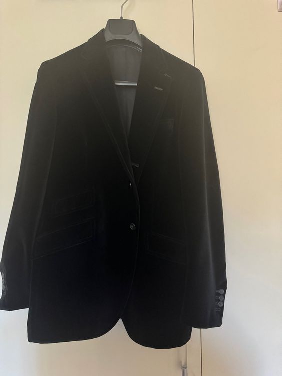 Blazer Hacking Polo by Ralph Lauren en velours noir 52 (Neuf (Voir ...