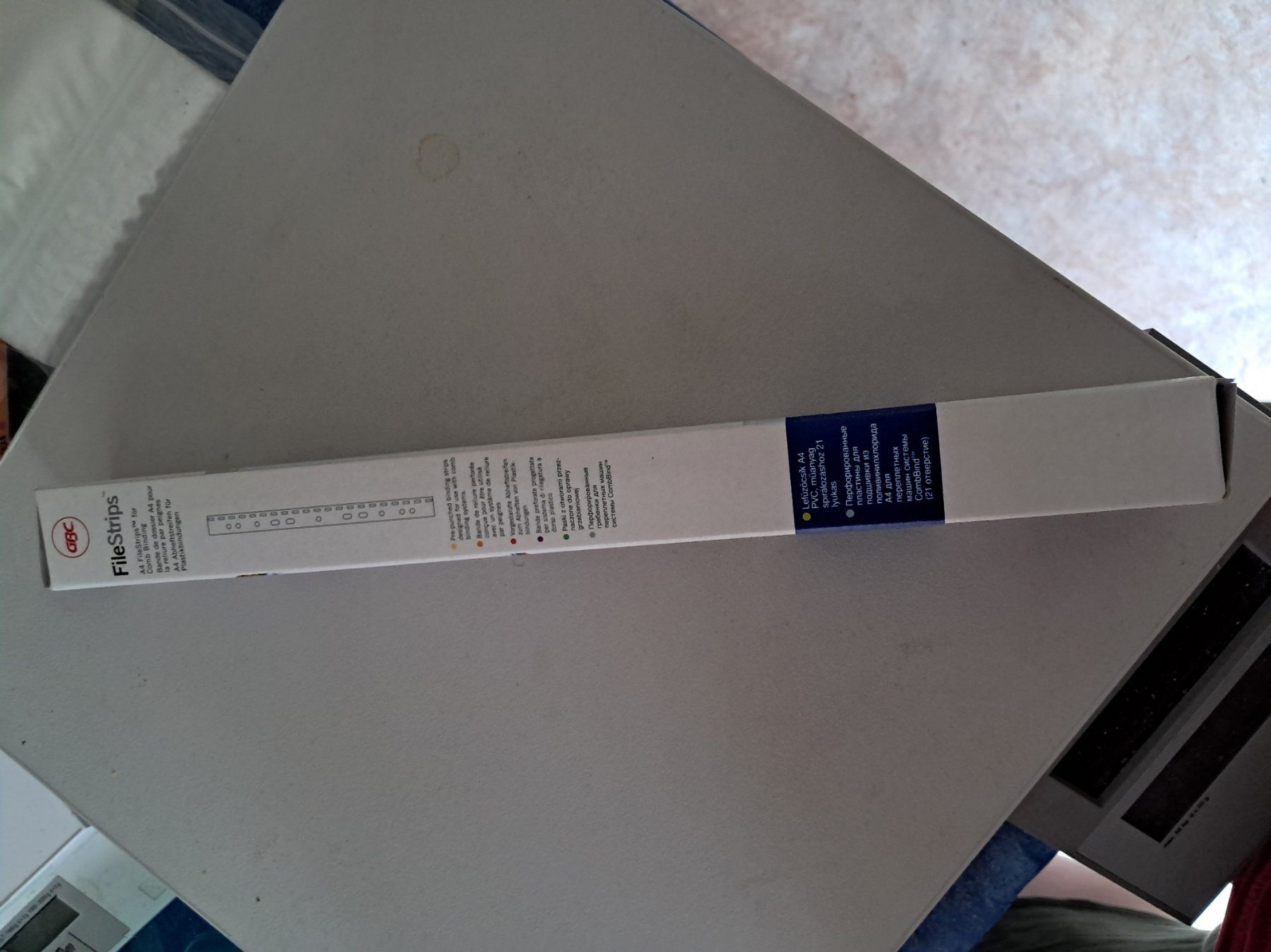 Ordner: GBC A4 File Strips, Ordner Etiketten – Neu und originalverpackt aus Wallisellen von Cyberfuexli 4
