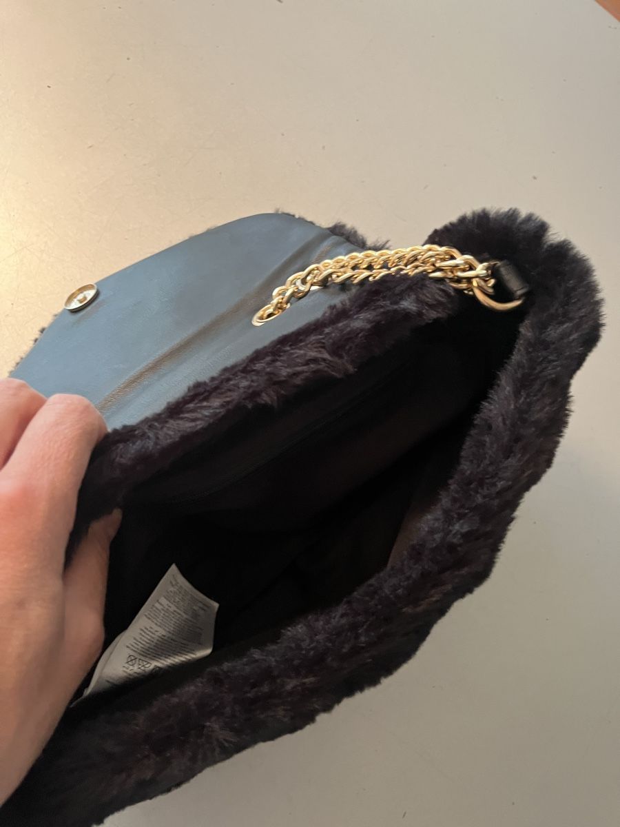 Borse da donna: Handtasche schwarz (Fell) – Usato da Bern venduto da Regi1975 2