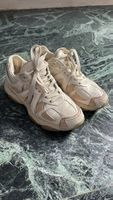 Leather Sneakers Massimo Dutti beige used 39