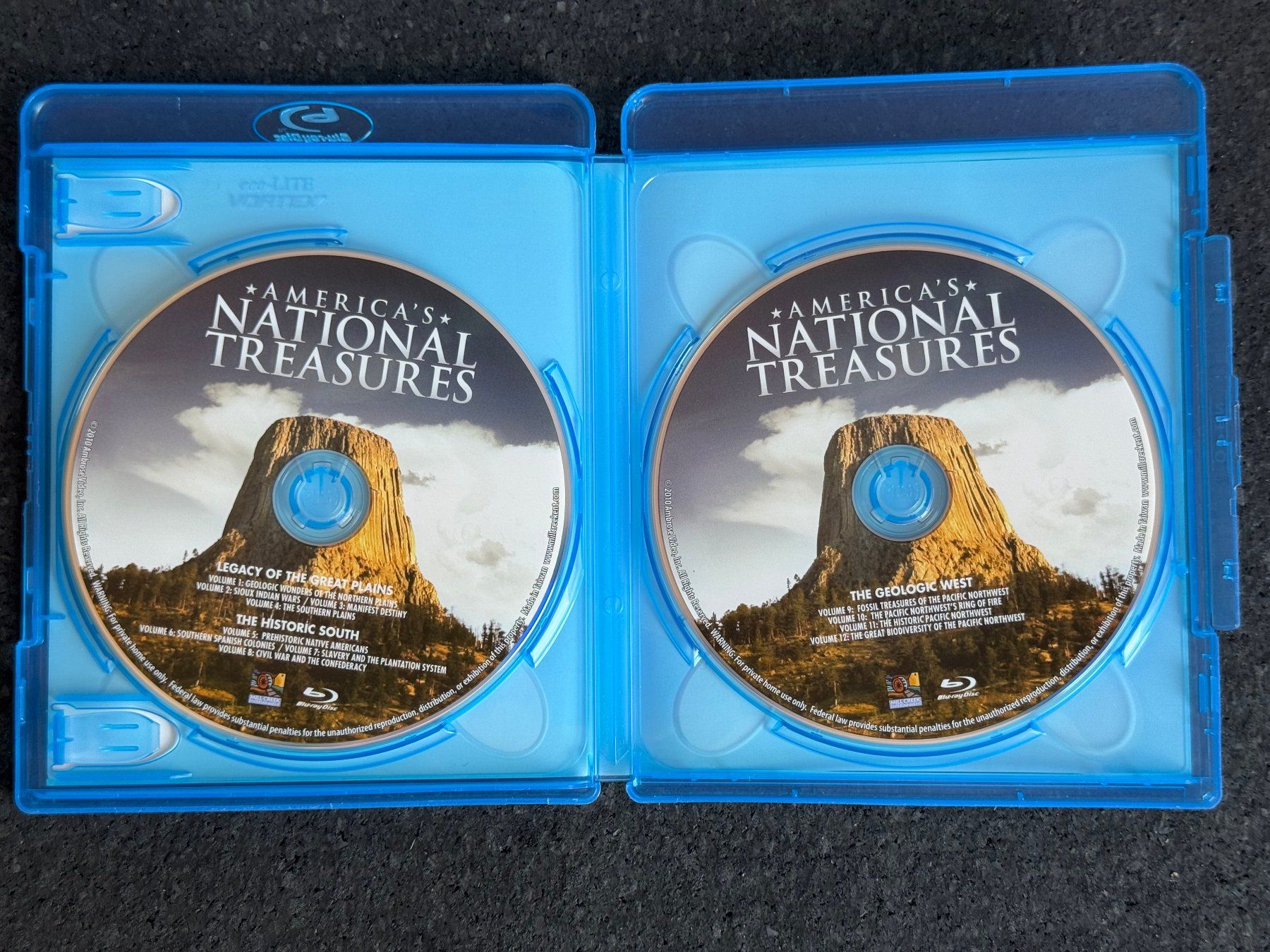 Tutti i DVDs: America's National Treasures Blu-ray Disc's – Usato da Fribourg venduto da tschjoly 4