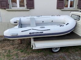 Schlauchboot mit Motor Silverstar Air Deck 300 Neuwertig