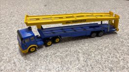 Siku Transporter - Blau/Gelb - Rarität für Sammler!