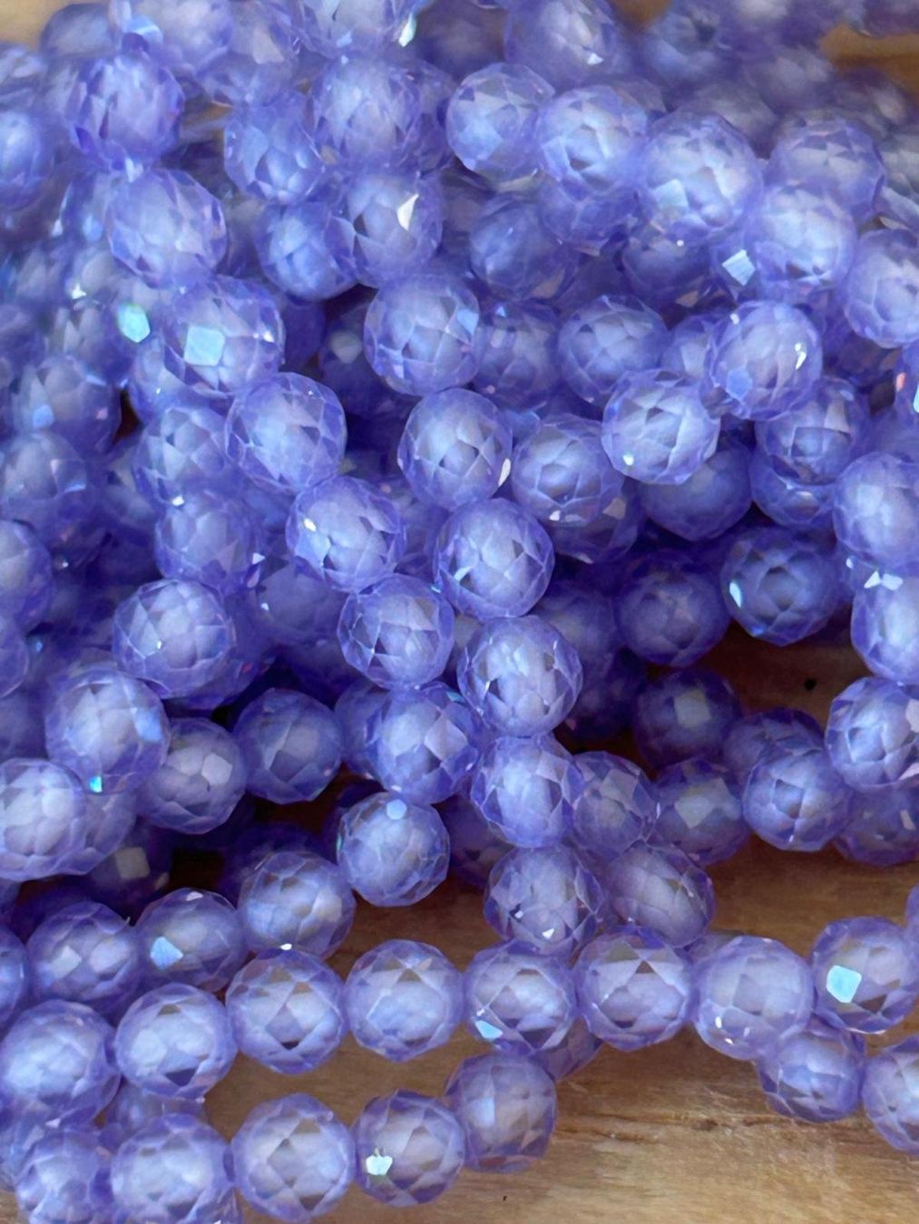 Pietre preziose: Strang facettierte Zirkonia 3 mm thistle – Nuovo e nell'imballaggio originale da Niederrohrdorf venduto da Ytobi 2