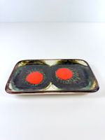 SCHWENDENER Keramik Servierplatte – Vintage Anrichteplatte