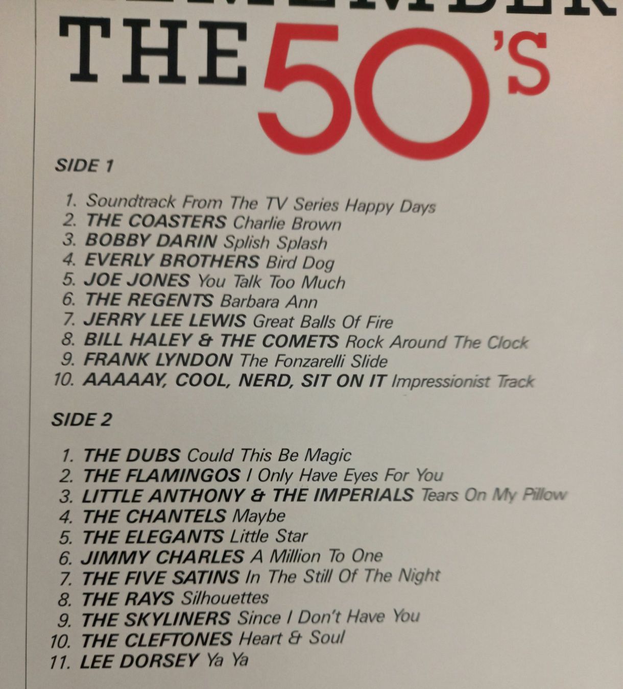 Schallplatten: LP "DO YOU REMEMBER THE 50'S" – Neu (gemäss Beschreibung) aus Binningen von mar_2jlr 2