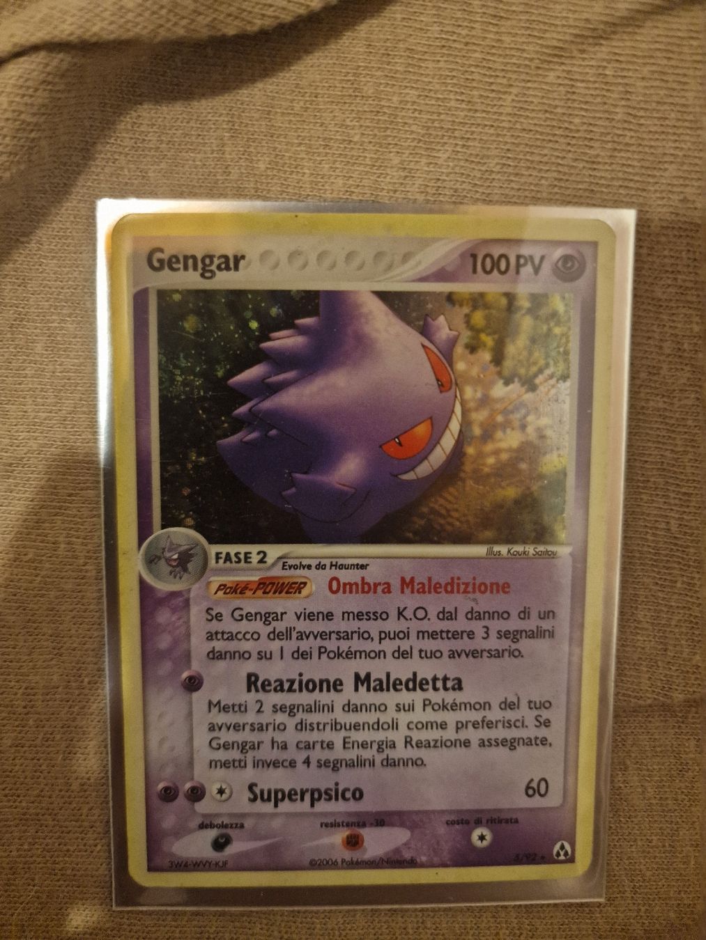 Pokémon Carte collezionabili: carte pokemon Gengar – Usato da La Croix-de-Rozon venduto da bsd_6qxb