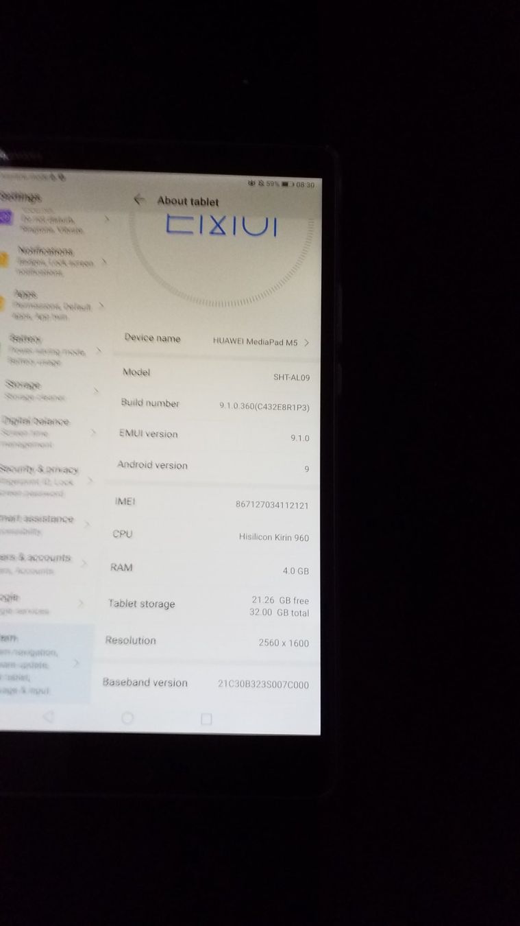 Huawei Tablet PC: Huawei M5 8,4" LTE – Usato da Meggen venduto da Malecifent 7