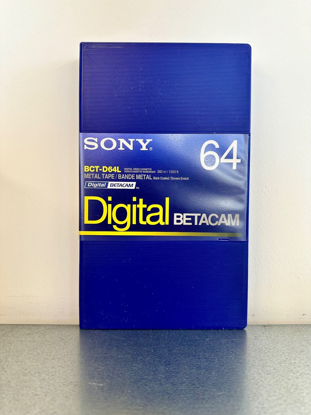 Cassette vuote: SONY BCT-D64L DIGITAL BETACAM Videokasette – Nuovo (secondo la descrizione) da Basel venduto da TweaklabAG