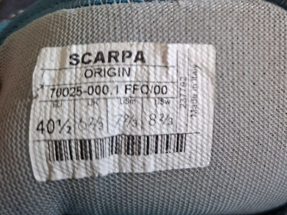 Pareti & prese d'arrampicata: Scarpa Origin Kletterschuhe Gr. 40.5 – Usato da Gurmels venduto da space_vinyl 5