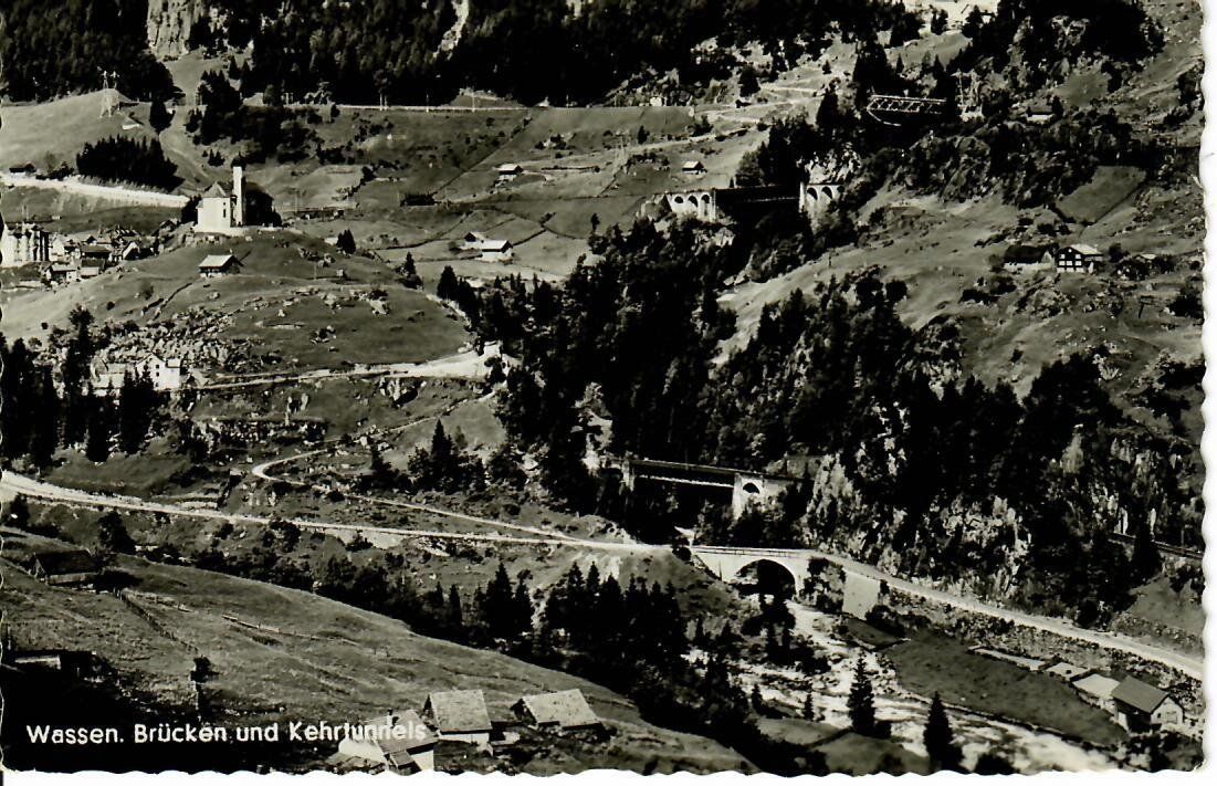Cartoline postali: Wassen – Usato da Hochdorf venduto da Ziegel-16