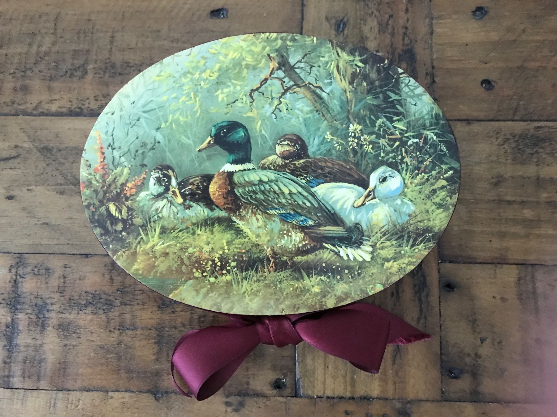 Tutte le decorazioni: Spanholzschachtel Enten – Usato da Rapperswil SG venduto da cosiba01 2
