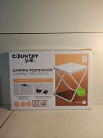 Camping-Tischhocker 2 in 1: Ideal für Camping, neu. (nov411)