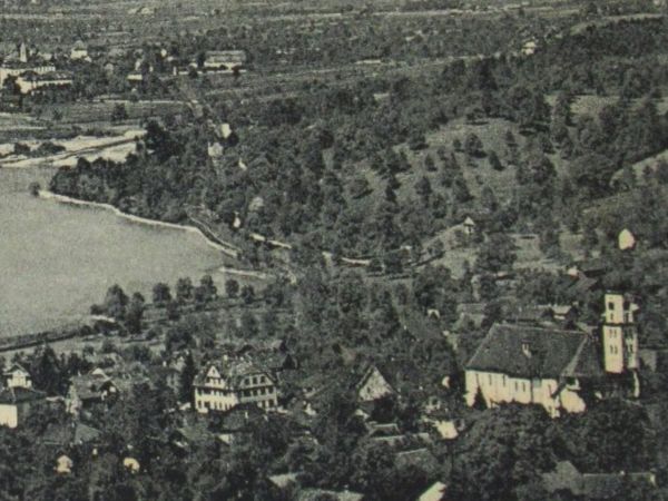 Cartoline postali: Sachseln mit dem Pilatus , Kirche – Usato da Grenchen venduto da Bluemchen1900