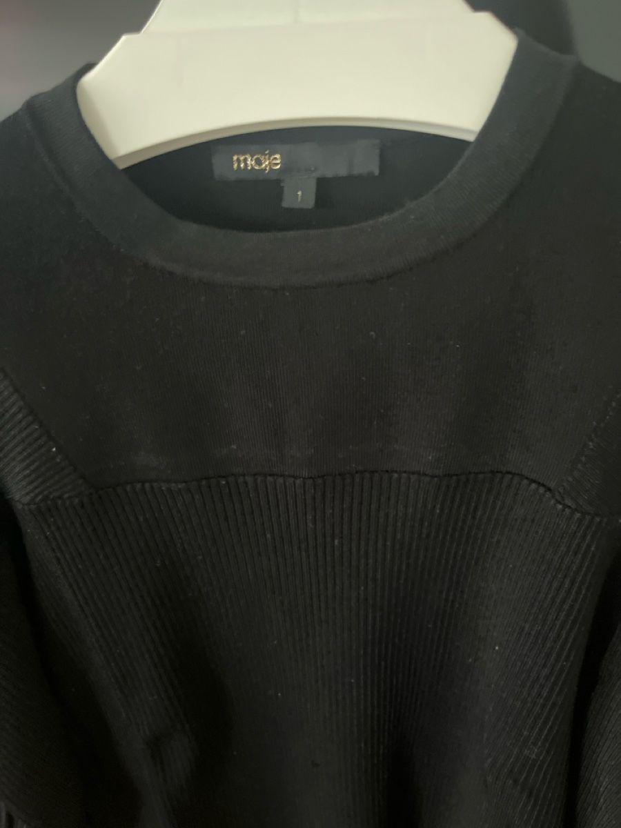 Maje Camicette, T-shirt & Top: Maje Paris black top stretch – Usato da Rüschlikon venduto da ant_5v7g 1