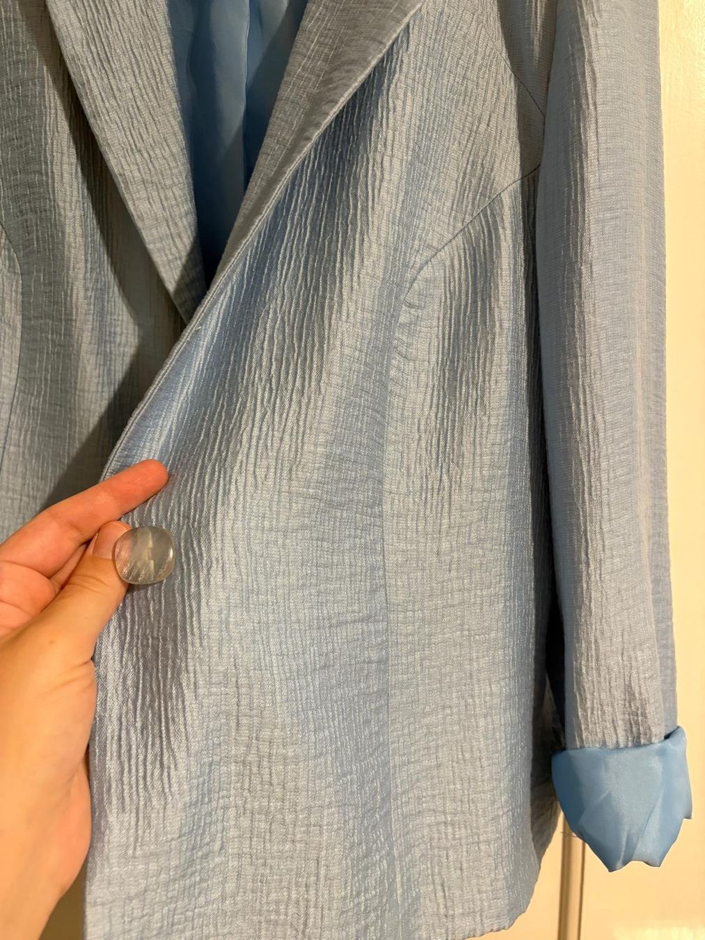 Giacche: Babyblauer /Hellblauer Blazer – Usato da Zürich venduto da mil_d5v9 2
