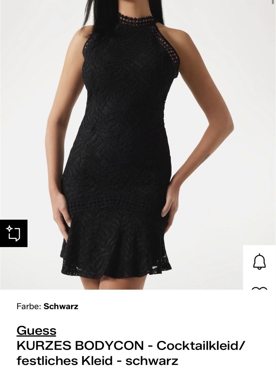 Guess Vestiti: Kleid von Guess (schwarz) – Nuovo e nell'imballaggio originale da Wintersingen venduto da chiwy