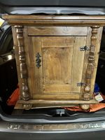 Antiker Kleiner Schrank Münzschrank. 1780. ca