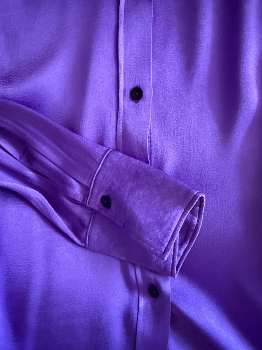 Massimo Dutti Camicette: Massimo Dutti Satin Shirt- Hemdbluse  – Usato da Sion venduto da b2c1cat 5