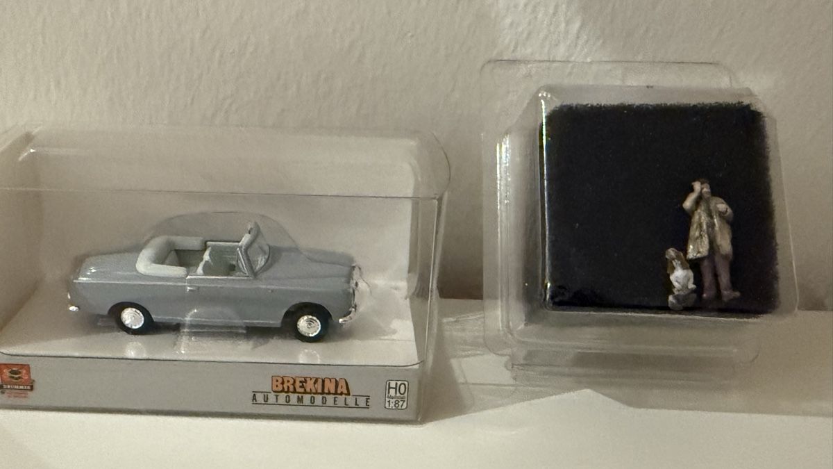 Brekina Modellini d'auto: Columbo Figuren & Auto 1:87 – Nuovo e nell'imballaggio originale da Basel venduto da Zomeg 5