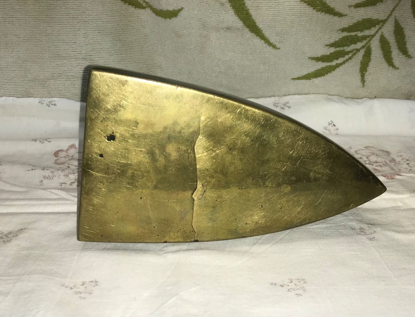 Ferri da stiro: Dekoratives Biedermeier Bügeleisen, original, – Usato da Füllinsdorf venduto da unda2 3