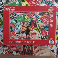 Coca-Cola Collage Puzzle 1000 Teile vollständig