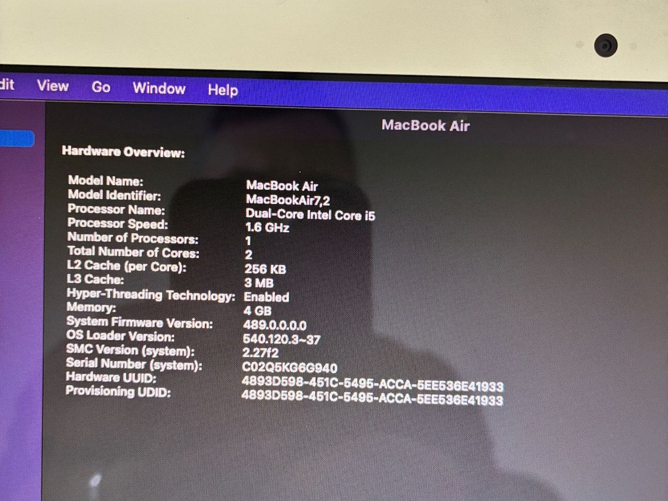 Apple Notebook: Apple MacBook Air (13", early 2015) – Usato da Wohlen AG venduto da Robballantine 4