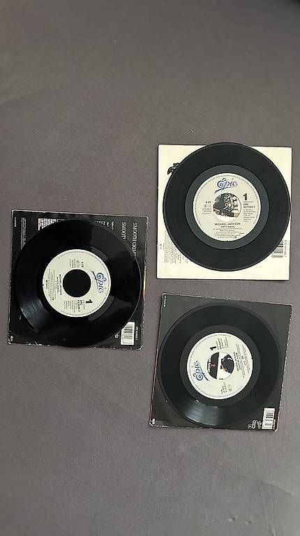 Dischi in vinile: 4 singles von michael jackson – Usato da Basel venduto da mentaltrap 2