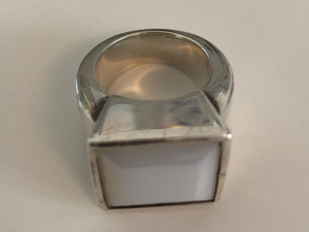 Ringe: Silberring mit Zirkonia – Gebraucht aus Bubikon von tokidoki
