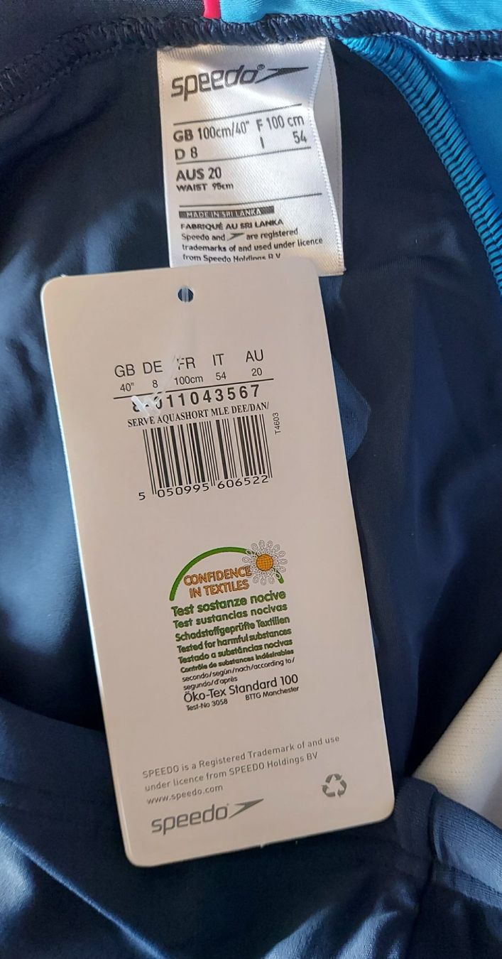 Speedo Costumi da bagno: Neue Speedo Badehose Herren Gr. 8 / 100 cm – Nuovo e nell'imballaggio originale da Basel venduto da Mazzo84 2