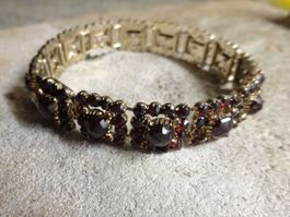 Art Déco Granat Armband