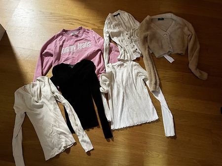 6x Kleidungsstücke, Gr.:XS