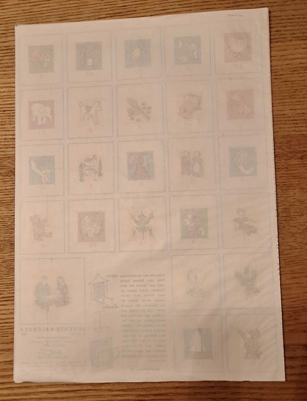 Calendari: 3 verschiedene Adventskalender – Usato da Andelfingen venduto da Kraemse 3