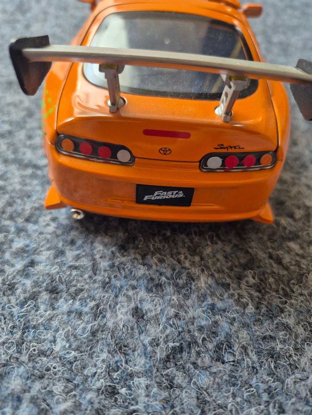 Toyota Modellini d'auto: Toyota Supra Modellauto Orange – Usato da Domat Ems venduto da tchnesa 7