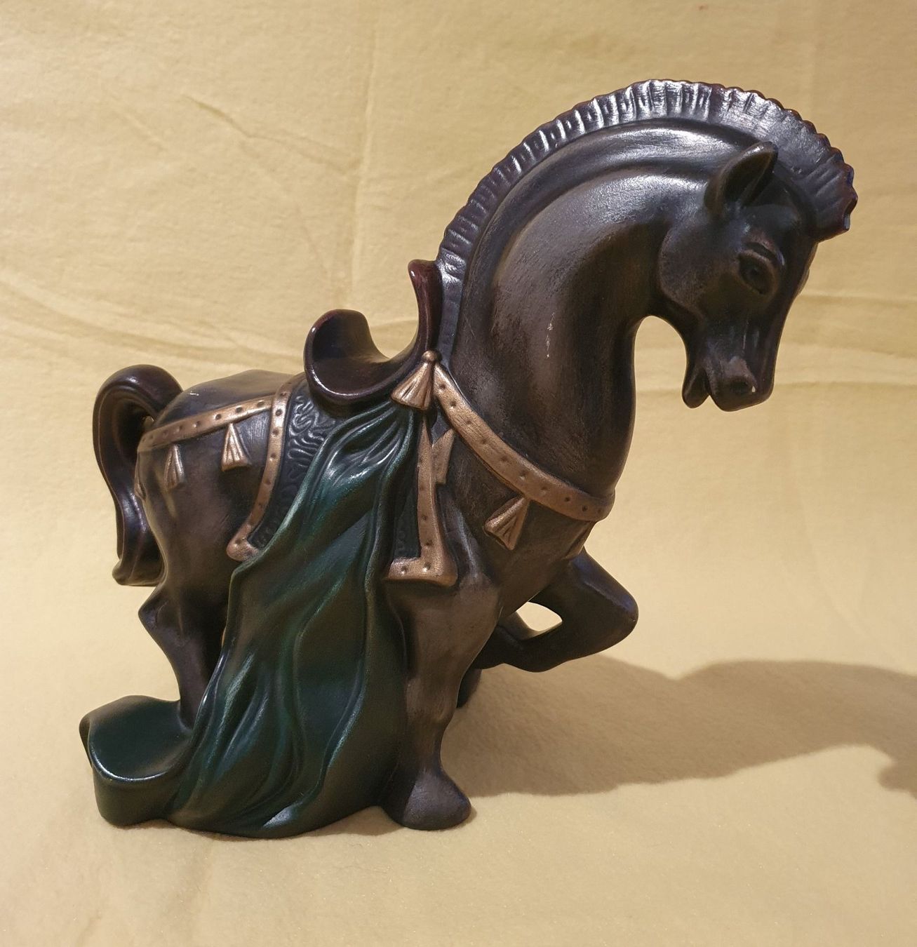 Statuette: Seltene Mid-Century Pferdeskulptur von Herta Gertz – Usato da Abtwil AG venduto da MaVo.0710