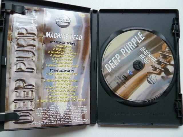 Tutti i DVDs: Deep Purple - Machine Head – Usato da Au ZH venduto da sikoku 1