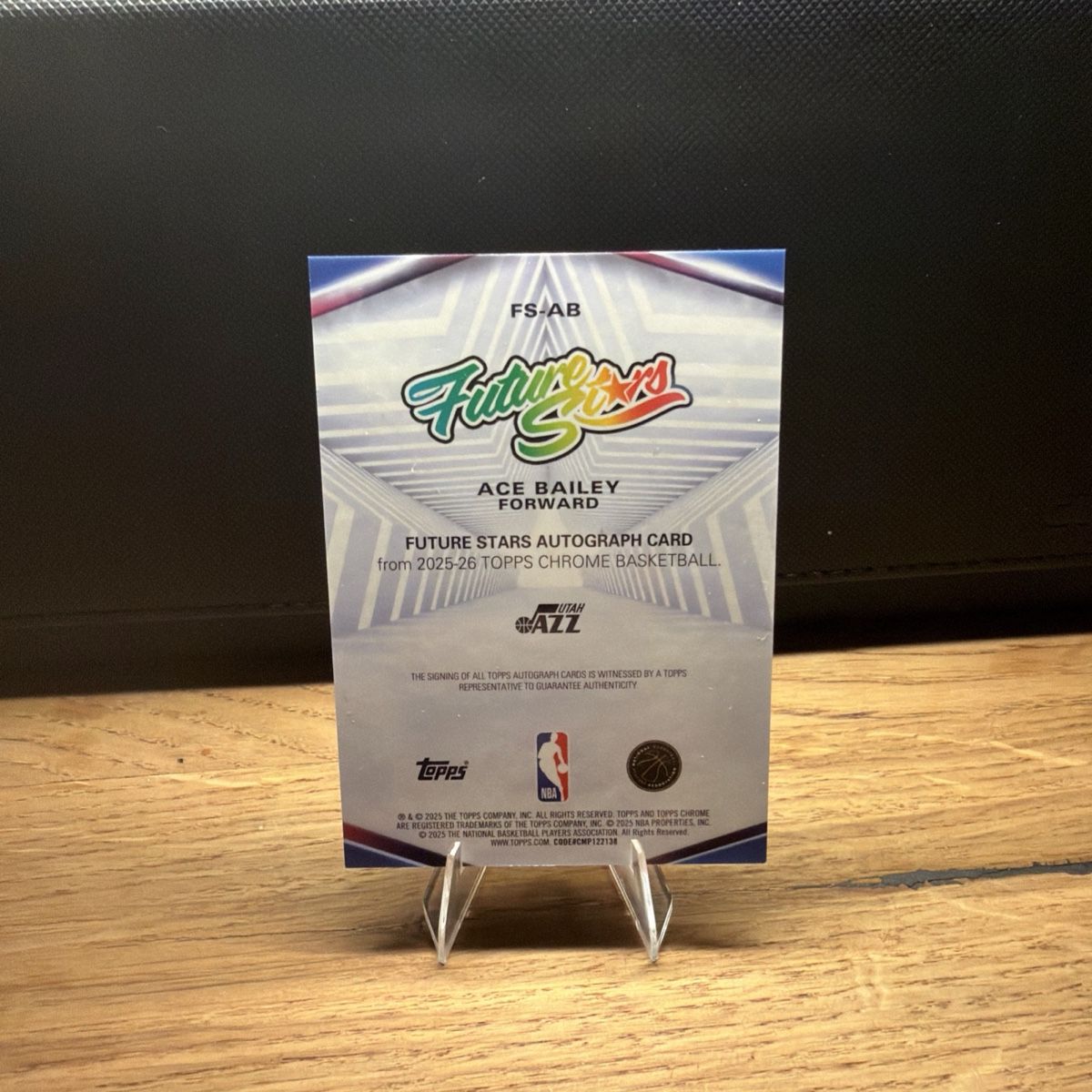 Topps Sammelbilder & Trading cards: Ace Bailey #FS-AB 2025 Topps Chrome Future Stars Autographe – Neu (gemäss Beschreibung) aus Basel von sim_dq7j 1